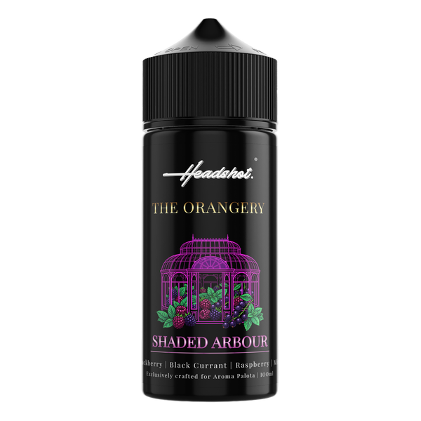SHADED ARBOUR – Blaubeere Granatapfel Brombeere Minze Ice Aroma