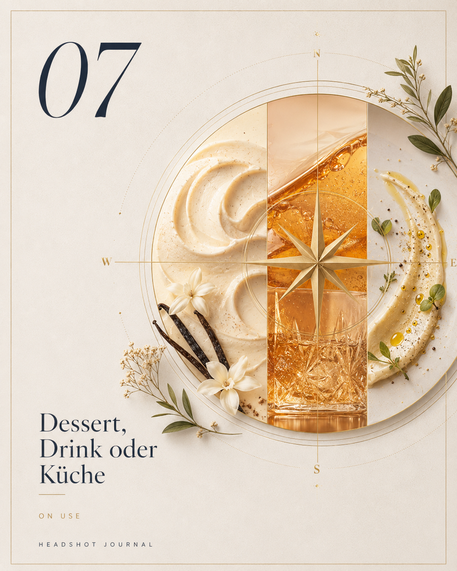 Dessert, Drink oder Küche: welches Aroma wofür?